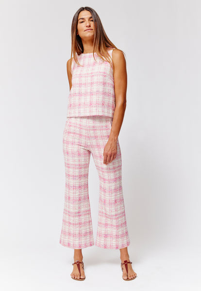 新着商品 SLEEVELESS_TOP_FLARE_TROUSER_P パンツ