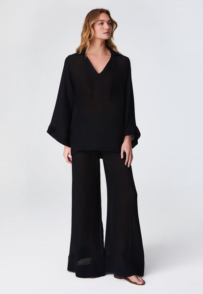 お歳暮･冬ギフト2024｜ギフト・贈り物はセブン THE_TUNIC_TOP_in_BLACK_ORGANIC パンツ