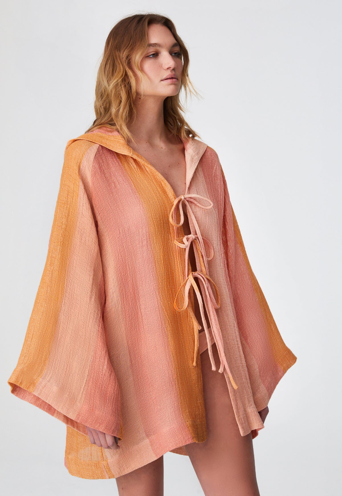 Camicetta Chiffon Floreale Donna – Tunica Hippie Con Maniche A Pipistrello, Leggera E Trasparente
