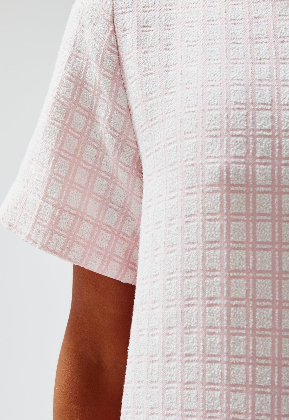lisa marie fernandez pink dress Lisa Marie Fernandez Arden One-Shoulder Tiered Maxi Dress in Pink Linen ref.JC1036705 (Sold)