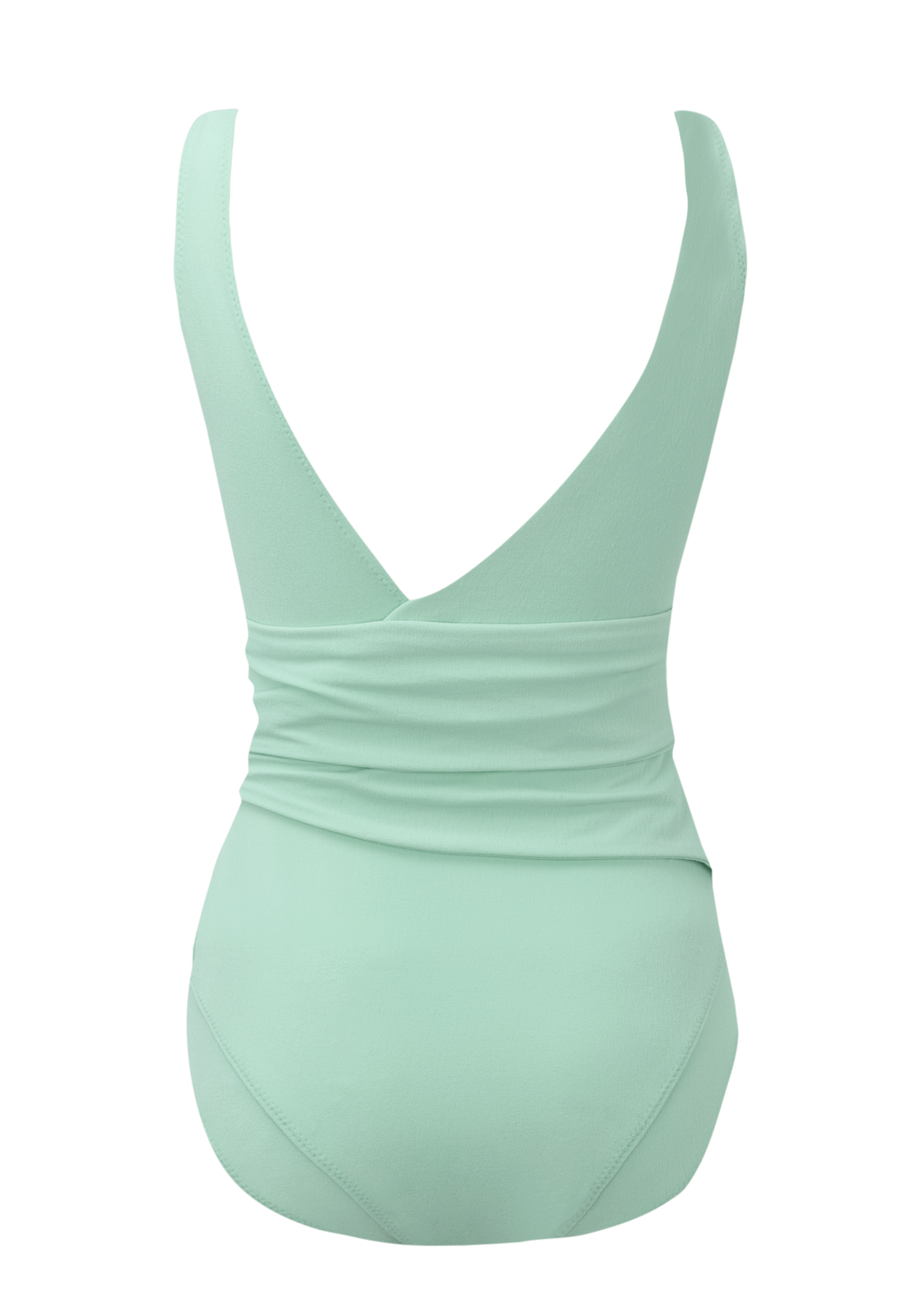 THE DREE LOUISE MAILLOT in SEAFOAM CREPE