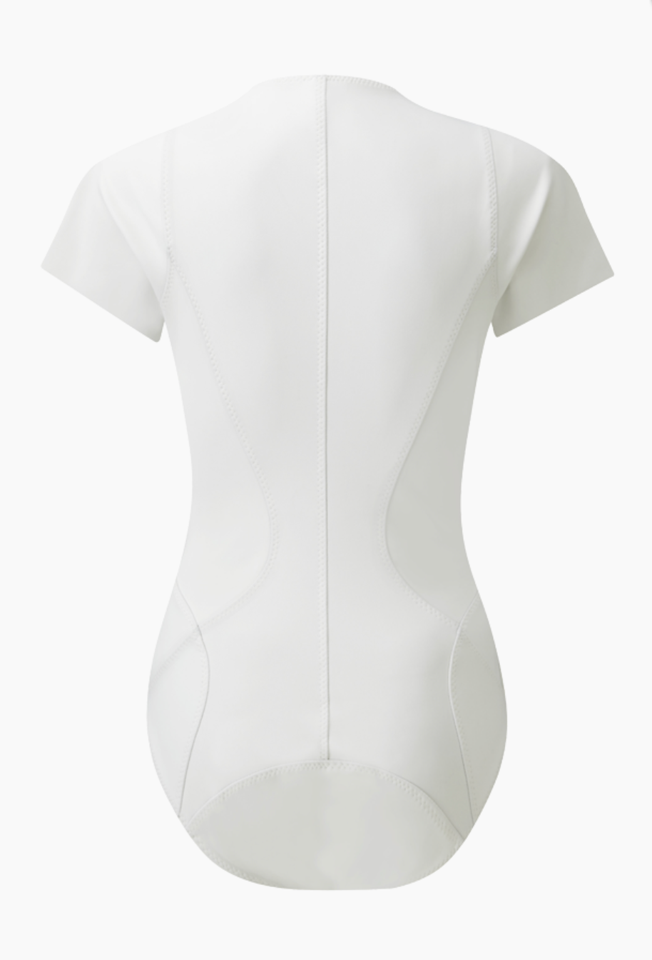 THE FARRAH MAILLOT in WHITE BONDED – Lisa Marie Fernandez THE FARRAH MAILLOT in WHITE BONDED – Lisa Marie Fernandez